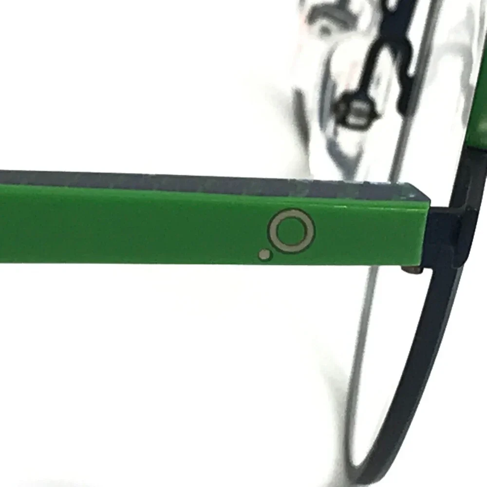 Etnia Barcelona Eyeglasses Frame MIKEL PTBL Petrol Blue Round Full Rim 50-19-145